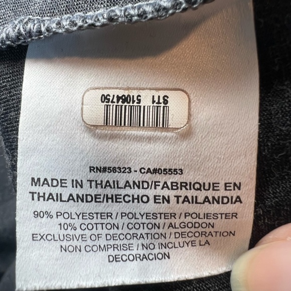 Nike Golf TR Dry Striped Polo Shirt Gray Short Sleeve DriFit Standard Fit Medium - Picture 11 of 11